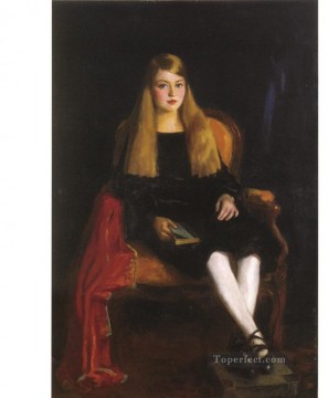  Robert Oil Painting - Portrait of Anne M Tucker Ashcan School Robert Henri